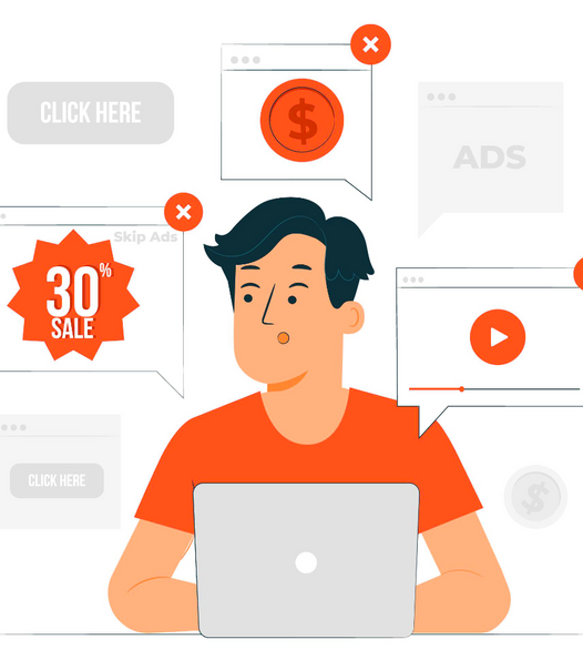 The Impact of Ads on Workplace Productivity