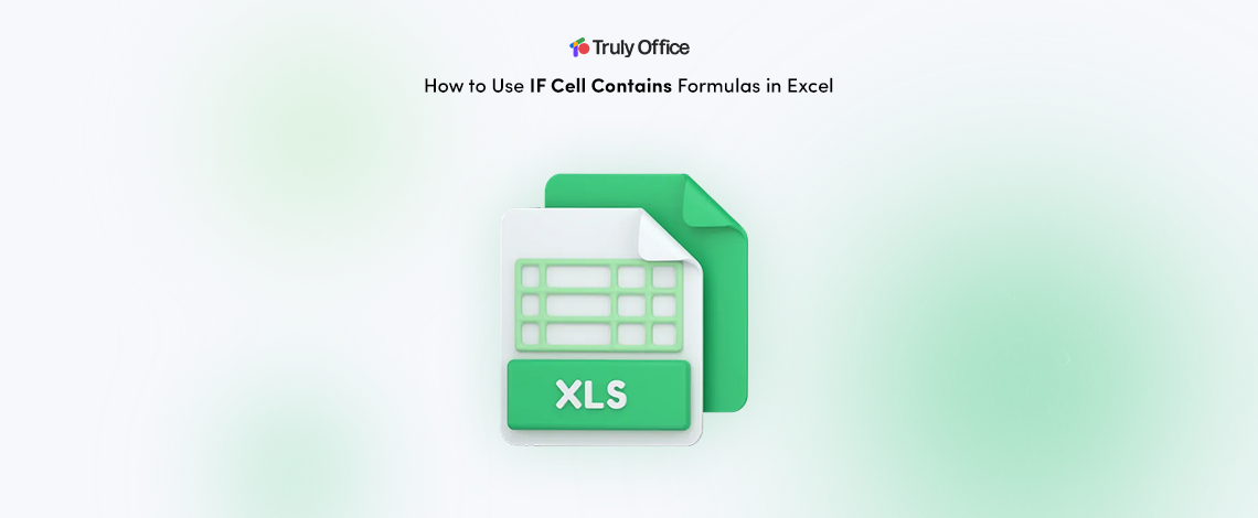 if cell contains excel