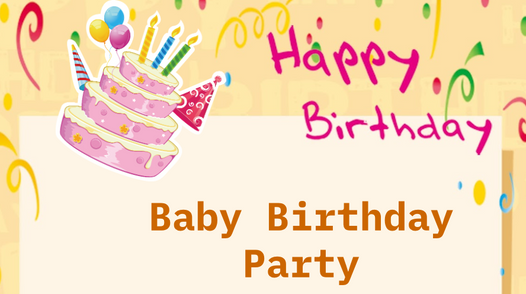 Baby Birthday Invitation