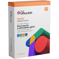 Thumbnail for Truly Office 2024 Family Lifetime License for Mac
