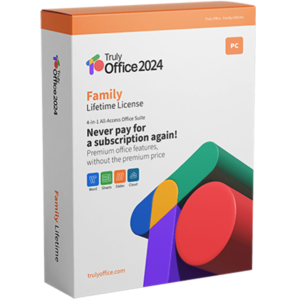 Truly Office Truly Office 2024 Family Lifetime License