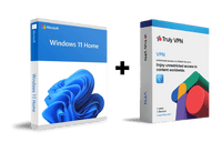 Thumbnail for Truly Office software Truly VPN 1 Yr 1 Device for PC + Windows 11 Home