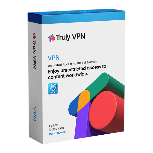 TrulyOffice.com software Truly VPN 1 Yr 3 Devices for Mac